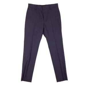 STELLA McCARTNEY blue gray wool pants